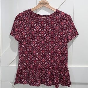 Xhilaration Short Sleeve Shirt Size Medium